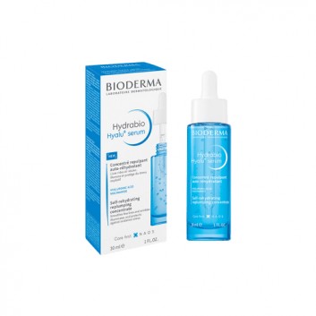 BIODERMA Hydrabio Hyalu+ Serum, 30 ml + BIODERMA HYDRABIO H20 Nawilżający płyn micelarny do oczyszczania twarzy i zmywania makijażu - 250 ml - obrazek 2 - Apteka internetowa Melissa
