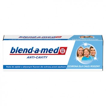 Blend-a-med Pasta AC Ochrona dla rodziny, 75 ml - obrazek 2 - Apteka internetowa Melissa