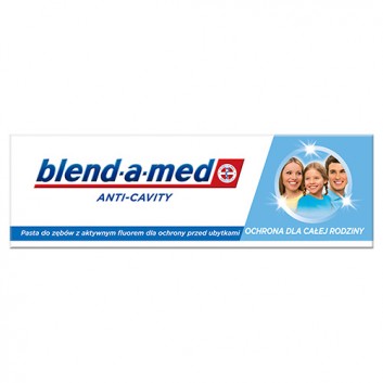 Blend-a-med Pasta AC Ochrona dla rodziny, 75 ml - obrazek 3 - Apteka internetowa Melissa