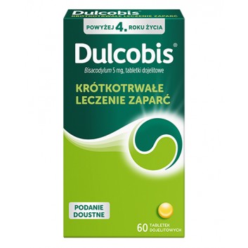 Dulcobis, 5 mg, tabletki dojelitowe, 60 sztuk