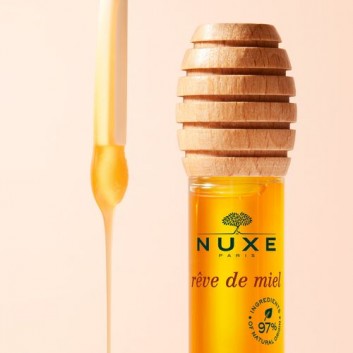 NUXE Reve de miel® Miodowy olejek do ust, 10 ml - obrazek 3