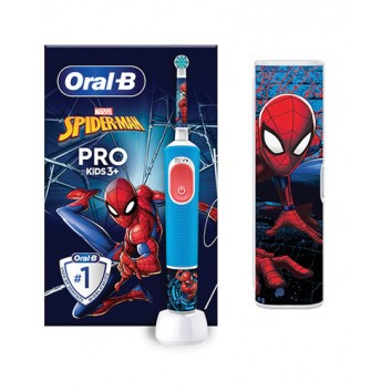 Oral-B Pro Kids Spider-Man Szczoteczka elektryczna, 1 sztuka - obrazek 1 - Apteka internetowa Melissa