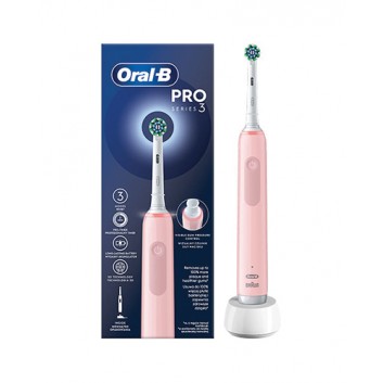 Oral-B Pro Series 3 różowa Szczoteczka elektryczna, 1 sztuka - obrazek 1 - Apteka internetowa Melissa
