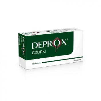 Deprox czopki na zapalenie prostaty, 10 sztuk - obrazek 3