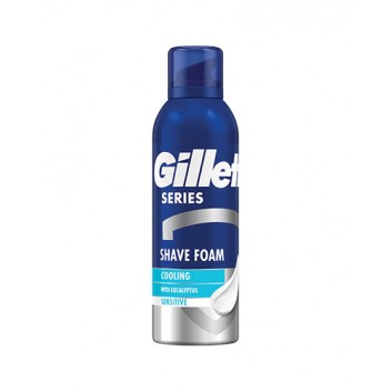 Gillette Series Chłodząca pianka do golenia z eukaliptusem, 200 ml - obrazek 1 - Apteka internetowa Melissa