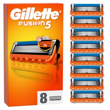Gillette Fusion5 Ostrza wymienne do maszynki do golenia dla mężczyzn, 8 sztuk - obrazek 6 - Apteka internetowa Melissa