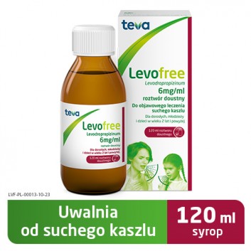 Levofree, 120 ml - obrazek 2 - Apteka internetowa Melissa