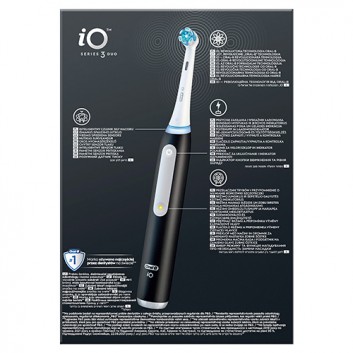 Oral-B iO 3 Black & Blue Szczoteczka elektryczna, 2 sztuki - obrazek 5 - Apteka internetowa Melissa