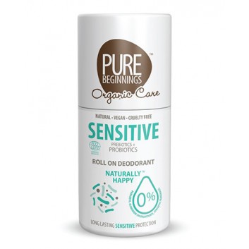 Pure Beginnings Organic Care, Dezodorant w kulce Sensitive, 75 ml - obrazek 1 - Apteka internetowa Melissa