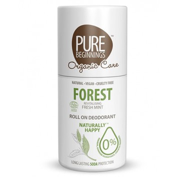 Pure Beginnings Organic Care, Dezodorant w kulce Forest Revitalising Fresh Mint, 75 ml - obrazek 1 - Apteka internetowa Melissa