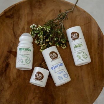 Pure Beginnings Organic Care, Dezodorant w kulce Forest Revitalising Fresh Mint, 75 ml - obrazek 3 - Apteka internetowa Melissa