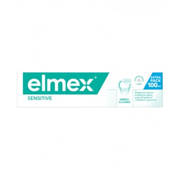 Elmex Sensitive Pasta do zębów, 100 ml - obrazek 1 - Apteka internetowa Melissa