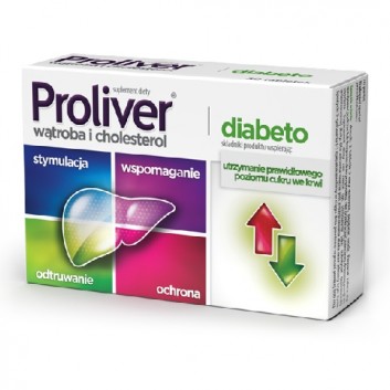 Proliver diabeto, 30 tabletek  - obrazek 3 - Apteka internetowa Melissa