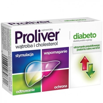 Proliver diabeto, 30 tabletek  - obrazek 4 - Apteka internetowa Melissa