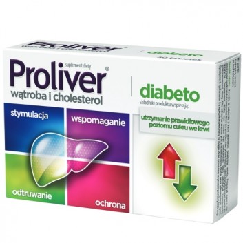 Proliver diabeto, 30 tabletek  - obrazek 5 - Apteka internetowa Melissa