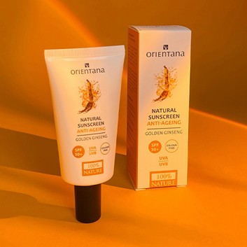 ORIENTANA Natural Sunscreen SPF50, Color Free, 50 ml - obrazek 3 - Apteka internetowa Melissa