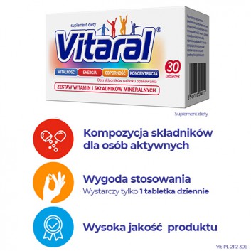 VITARAL - 30 tabl. - obrazek 5 - Apteka internetowa Melissa