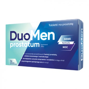 DuoMen Prostatum, 56 tabletek   - obrazek 2 - Apteka internetowa Melissa