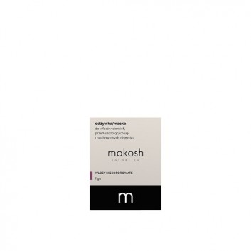 MOKOSH Odżywka maska do włosów cienkich, przetłuszczających się i pozbawionych objętości, Figa 180 ml - obrazek 2 - Apteka internetowa Melissa