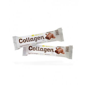 OLIMP Collagen Bar, czekolada, 44 g - obrazek 1 - Apteka internetowa Melissa