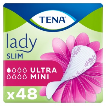 TENA Lady Slim Ultra Mini, specjalistyczne wkładki, 48 sztuk - obrazek 2 - Apteka internetowa Melissa