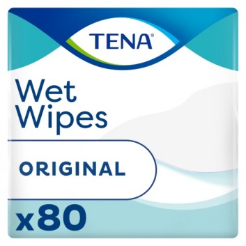 TENA Wet Wipes Original, chusteczki nawilżane, 80 sztuk - obrazek 2 - Apteka internetowa Melissa