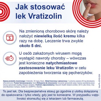 VRATIZOLIN Krem - 3 g - obrazek 6