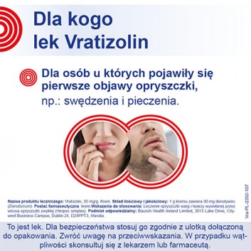 VRATIZOLIN Krem - 3 g - obrazek 7