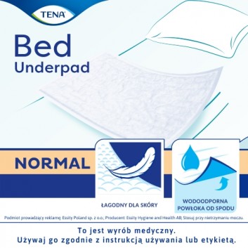 TENA Bed Normal 60 x 60 cm, podkłady, 30 sztuk - obrazek 4 - Apteka internetowa Melissa