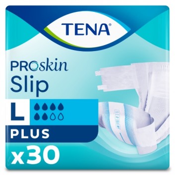 TENA Slip ProSkin Plus L, pieluchomajtki, 30 sztuk - obrazek 2 - Apteka internetowa Melissa