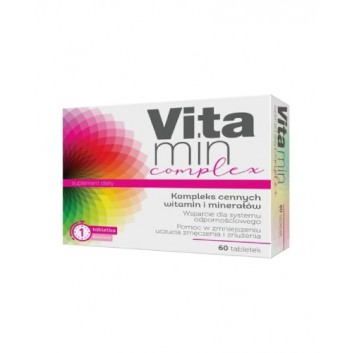 Vitamin complex, 60 tabletek - obrazek 1 - Apteka internetowa Melissa