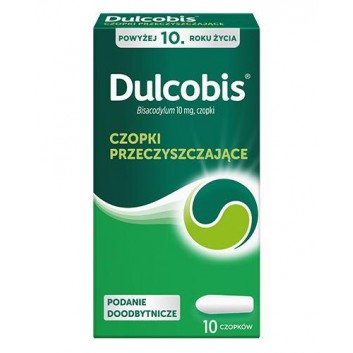 Dulcobis 10 mg, 10 czopków - obrazek 1 - Apteka internetowa Melissa