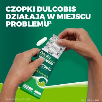 Dulcobis 10 mg, 10 czopków - obrazek 5 - Apteka internetowa Melissa