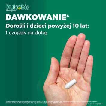 Dulcobis 10 mg, 10 czopków - obrazek 6 - Apteka internetowa Melissa