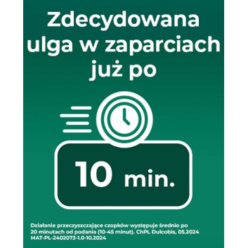Dulcobis 10 mg, 10 czopków - obrazek 4