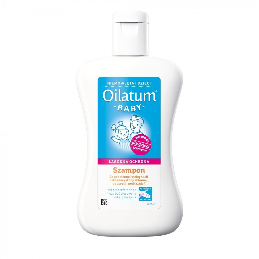 Oilatum Baby Łagodna Ochrona szampon - 200 ml - obrazek 2 - Apteka internetowa Melissa