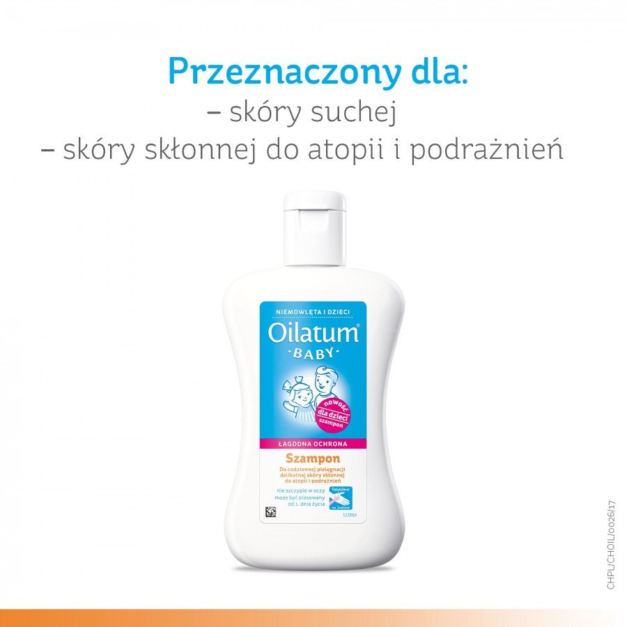 Oilatum Baby Łagodna Ochrona szampon - 200 ml - obrazek 5 - Apteka internetowa Melissa