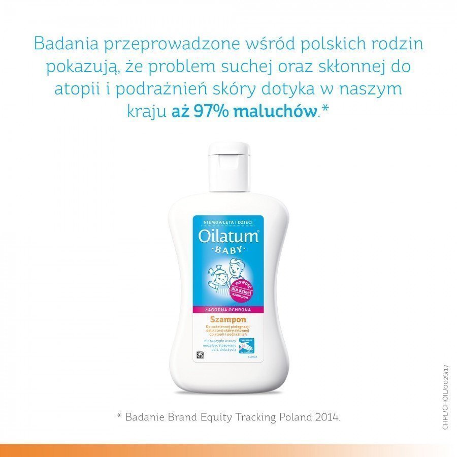 Oilatum Baby Łagodna Ochrona szampon - 200 ml - obrazek 8 - Apteka internetowa Melissa