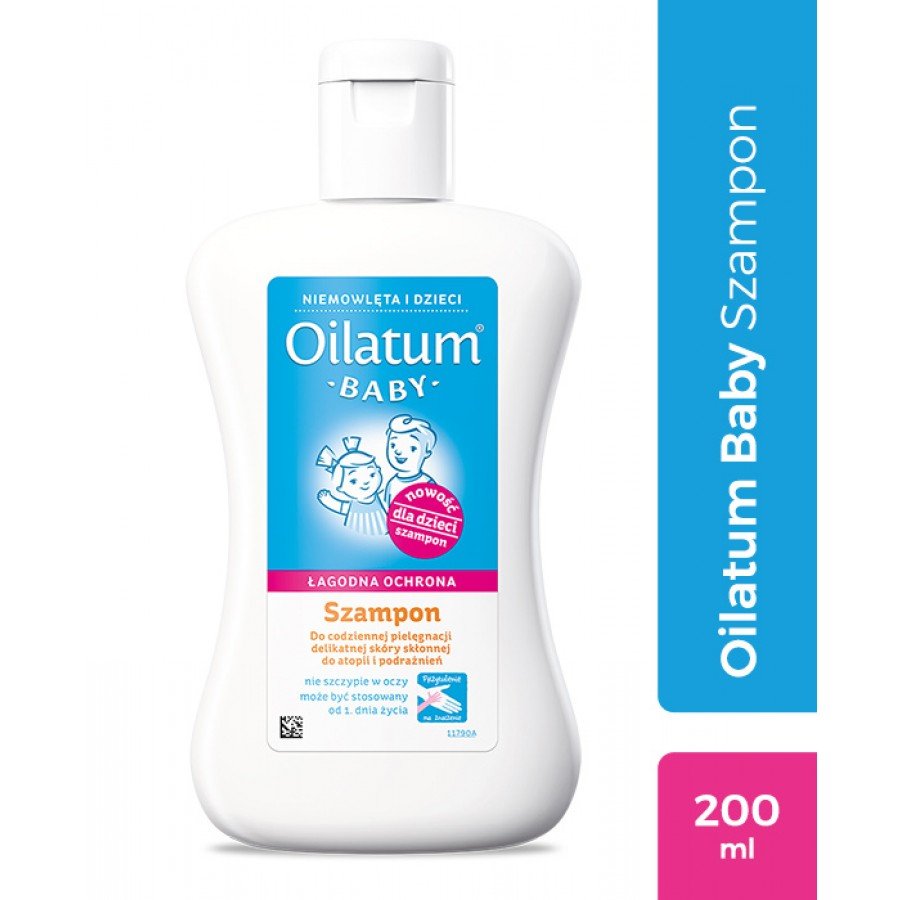 Oilatum Baby Łagodna Ochrona szampon - 200 ml - obrazek 1 - Apteka internetowa Melissa
