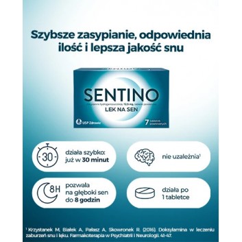 Sentino, 7 tabletek - obrazek 5