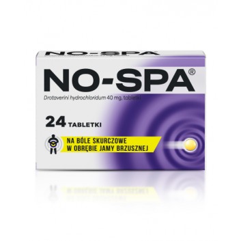 No-Spa, 40 mg, tabletki, 24 sztuki