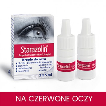 STARAZOLIN Krople do oczu, 2 x 5 ml  - obrazek 1 - Apteka internetowa Melissa