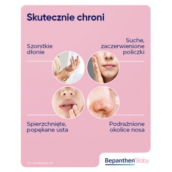Bepanthen Baby maść ochronna - 100 g + BEPANTHEN BABY maść ochronna, 30 g - obrazek 5