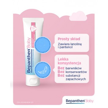 Bepanthen Baby maść ochronna - 100 g + BEPANTHEN BABY maść ochronna, 30 g - obrazek 6