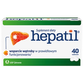 Hepatil, tabletki, 40 sztuk