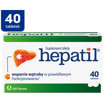Hepatil, tabletki, 40 sztuk - obrazek 2