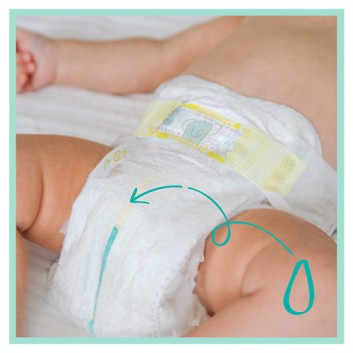 Pampers Pieluchy Premium Care Newborn rozmiar 1, 78 sztuk pieluszek - obrazek 7 - Apteka internetowa Melissa