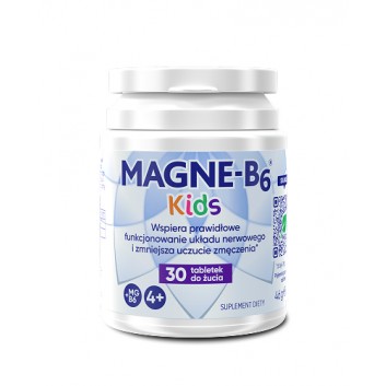 Magne B6 Kids, tabletki do żucia, 30 sztuk