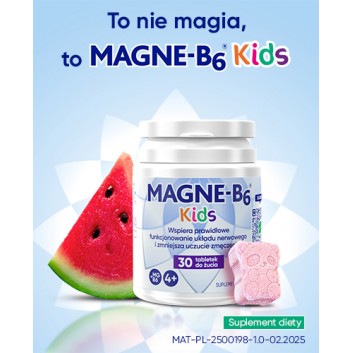 Magne B6 Kids, tabletki do żucia, 30 sztuk - obrazek 2
