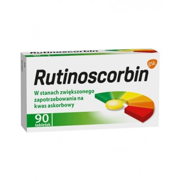 RUTINOSCORBIN, 90 tabletek  - obrazek 1 - Apteka internetowa Melissa